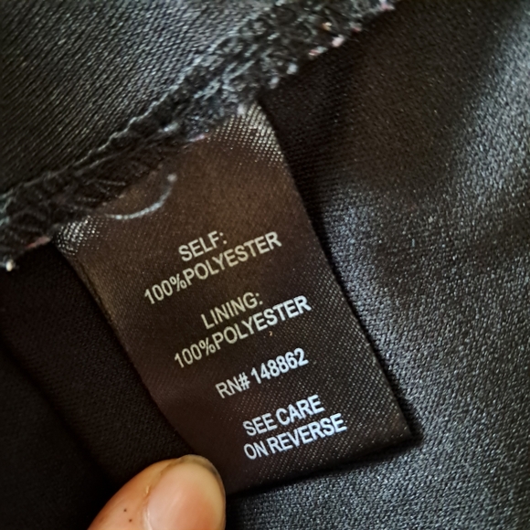 TORRID Plus Size 1 Black And Purple Floral Off The Shoulder Dress - Picture 6 of 9